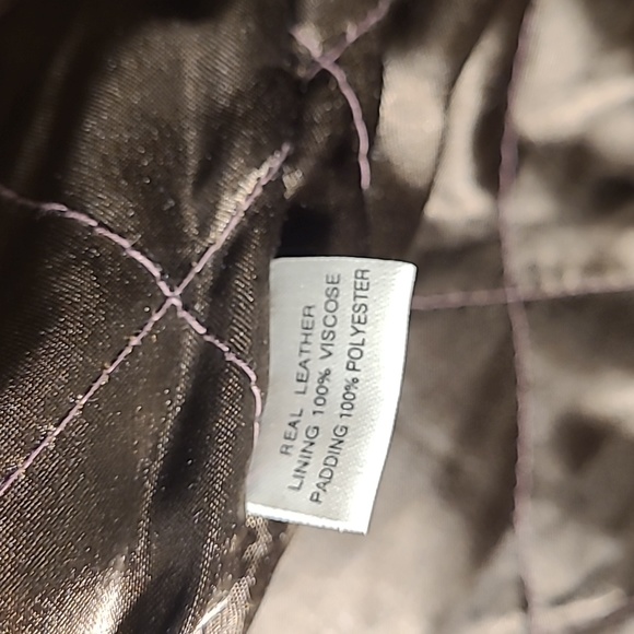 KENNETH COLE BROWN LEATHER VEST - Picture 10 of 10